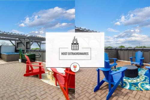 Hadley - Washington House | Two Townhomes - Hot Tubs and Rooftop Balconies