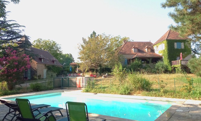 Miers Other | Typical stone houses with pool surrounded by beautiful countryside