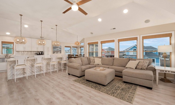 Ocean Sands Cottage | Unbeatable Location! Steps to the beach, Beautiful Interior.