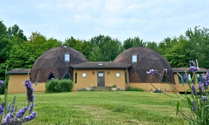 South Haven Cabin | Unique Geodesic Dome Home in South Haven