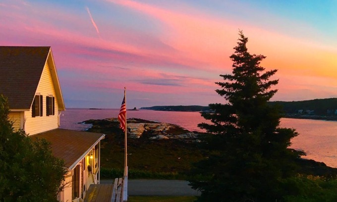 Chamberlain Cottage | Unique Maine Cottage with History and Unobstructed Open Ocean Views