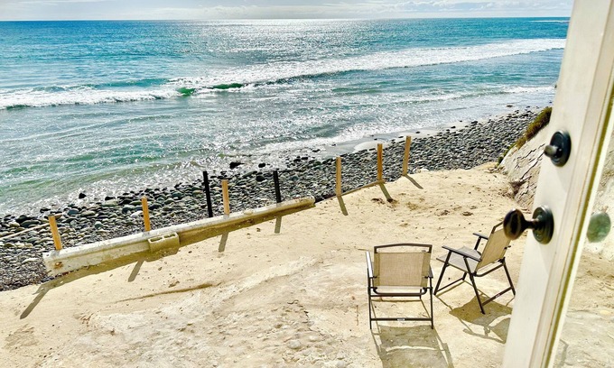 Playas de Rosarito Cottage | UNIQUE One-of-a-Kind secluded beachfront