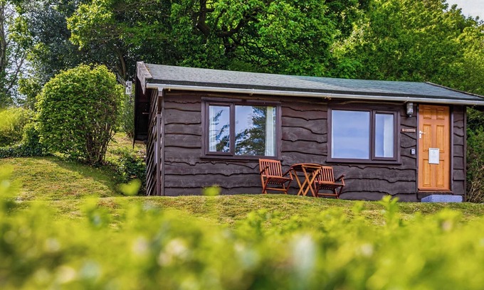 Berrynarbor Ski Chalet | Unique, peaceful, cosy and quaint cedar wood built holiday lodge.