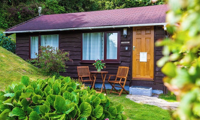 Berrynarbor Ski Chalet | Unique, peaceful, cosy and quaint cedar wood built holiday lodge.