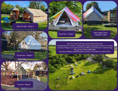 Narberth Other | Unique Rental Tents on camping site All with private Kitchenettes & Comfy beds NO BEDDING SUPPLIED