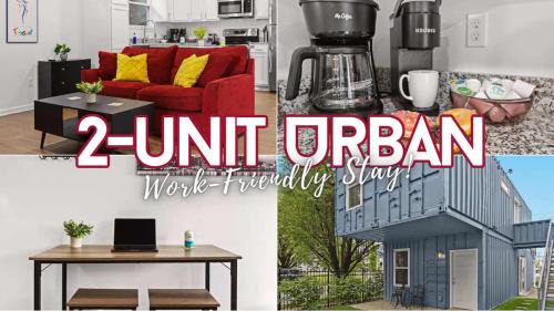Phoenix Hill Apartment | Unique Retreat Two 1BR Shipping Container Units