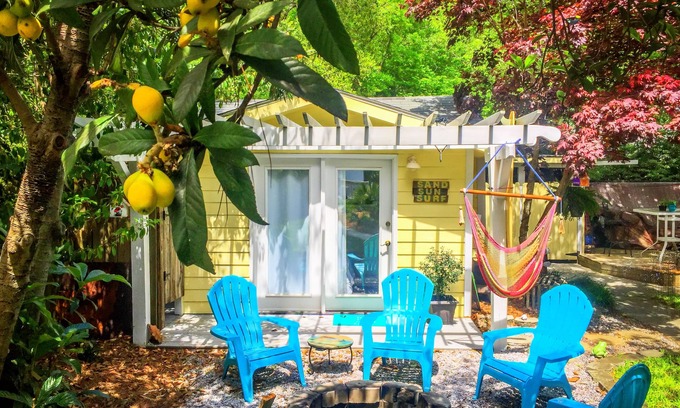 Folly Beach Cottage | Unique Romantic Beach Style Cottage close to Folly Beach & historic Charleston!