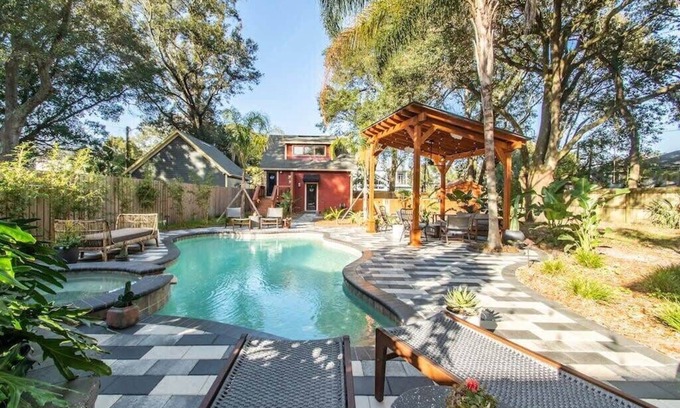 Urban Core Apartment | Unique studio w/pool, spa & gardens near downtown