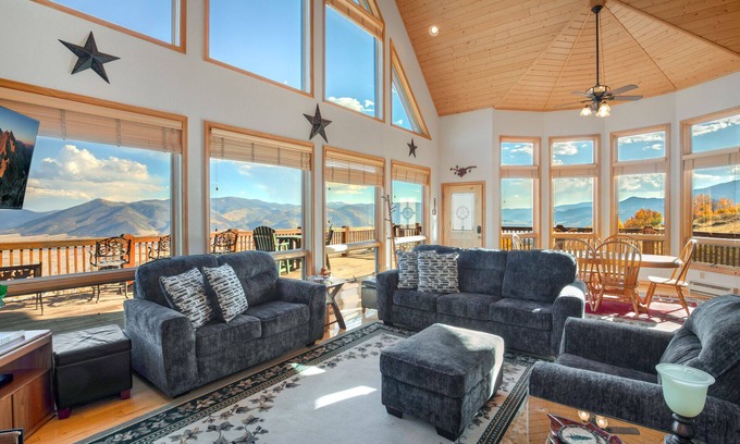 Creede Cabin | Unmatched Views of Creede - Classic Colorado Cabin - Large Deck