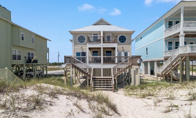 Southpointe House | Updated 3 Bdrm Gulf Front home with awesome views just steps from the beach