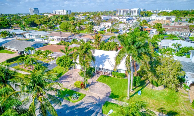 Harbor Village House | Updated, mid-century home with private pool, patio, central AC - near the beach
