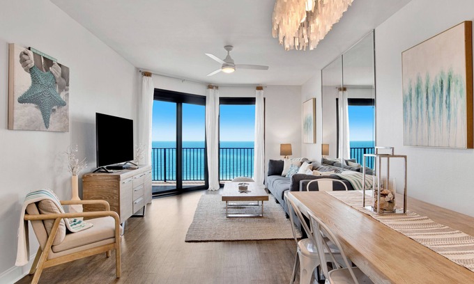 Orange Beach Condo | Updated Modern Condo - Direct Beach Access! 10% Weekly Discount thru Dec.!