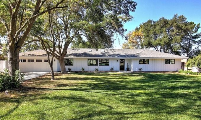 Santa Ynez House | Updated Ranch Home with great outdoor space. Pool, spa and outdoor kitchen