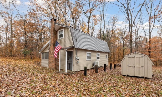 Tylersburg Cabin | Updated secluded cabin, w/ firepit, surrounded by acres of Allegheny Nat Forest