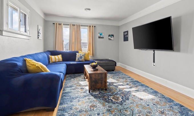 Cudahy Apartment | Updated Upper 2Br, walking distance to Lake Michigan.