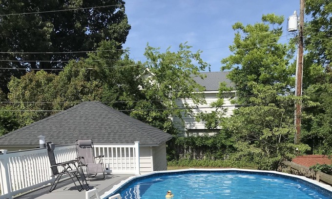 Hampton House | Upscale family home, steps from the bay!