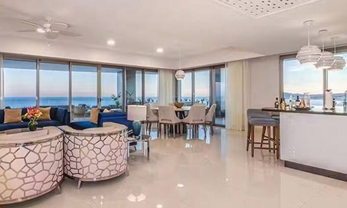 San Jose del Cabo Resort | Upscale, Luxe oceanfront 3bed, 2.5 ba condo resort with huge balcony and jacuzzi