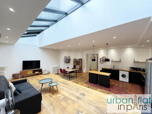 19th Arrondissement Apartment | Urban Flat 186 - Spacious 3 Bedroom Flat in Paris