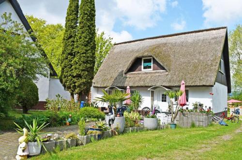 Neuensien Apartment | Urlaub unterm Reetdachhaus am Neuensiener See