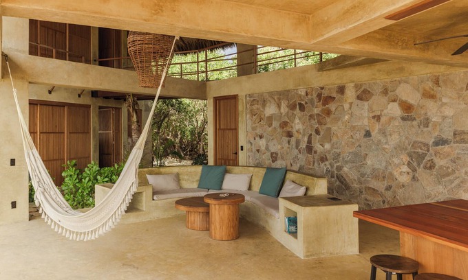 Santa Maria Tonameca Villa | UtopiAmar Las Palmas: a design beach room in a spectacular front beach setting.