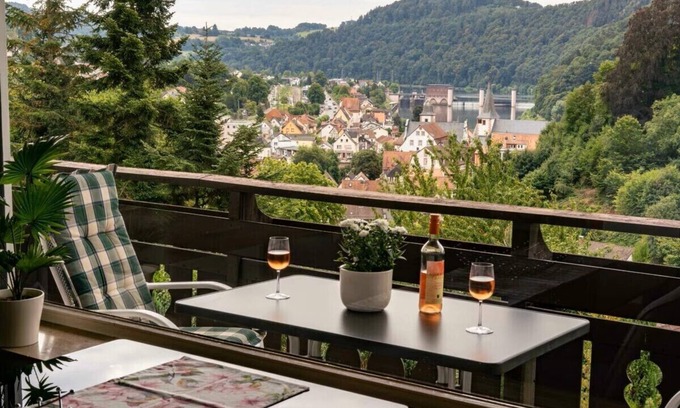 Neckarsteinach Apartment | Vacation apartment Panoramablick Neckarsteinach