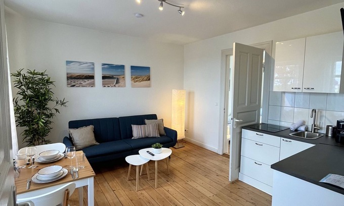 Kalifornien Apartment | Vacation apartment directly behind the dike in California on the Baltic Sea