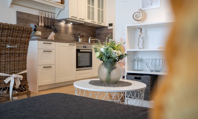 Neustadt in Holstein Apartment | Vacation apartment Kleine Muschel with balcony in Neustadt