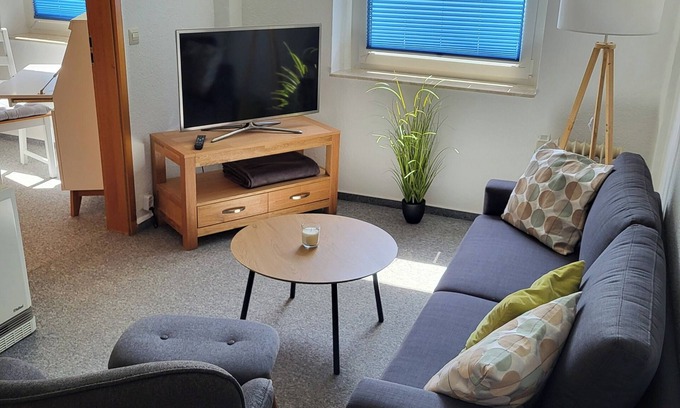 Muritz Apartment | Vacation apartment "Kormoran" (optionally with e-scooters)