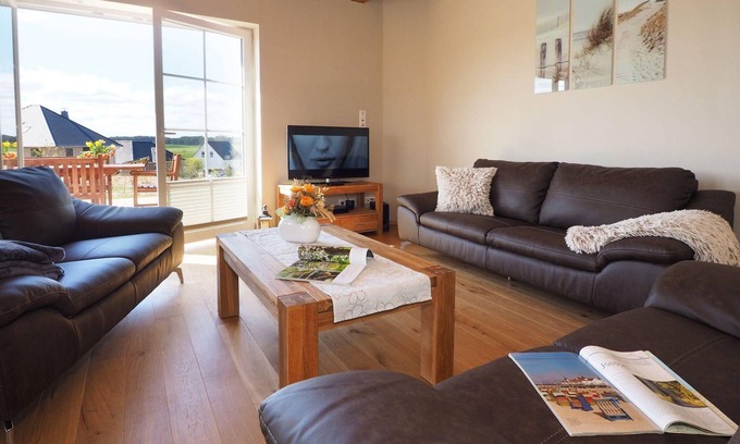 Pudagla House | Vacation home Mühlenblick - idyllic location with far-reaching views
