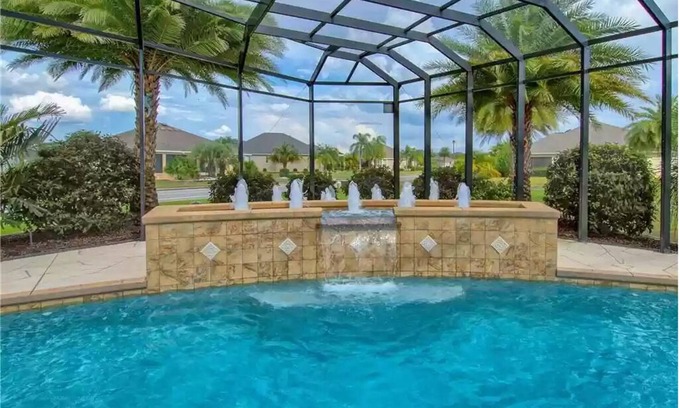 Gilchrist House | Vacation Home with luxurious pool in The Villages, Florida!