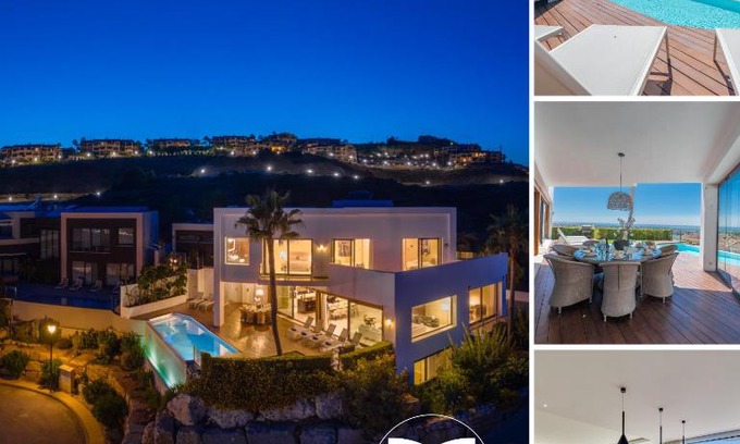 New Golden Mile Villa | VACATION MARBELLA I Villa Paraiso The View, Infinity Heated Pool, Sea View, 24-7 security, Golf Courses