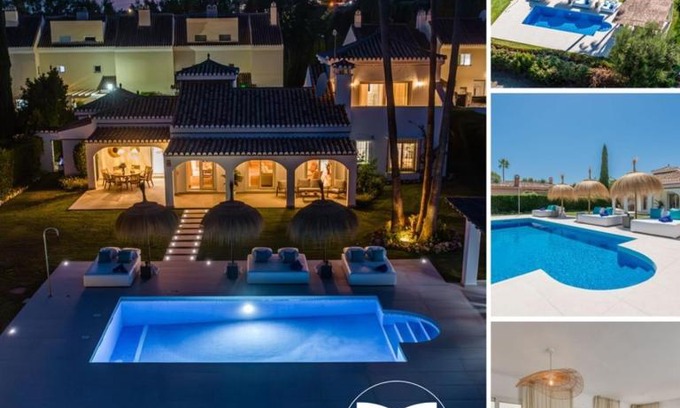 Nueva Andalucia Villa | VACATION MARBELLA I Villa Sirio, Golf-Front Villa, Private Heated Pool, Privacy, 10 min from Puerto Banus