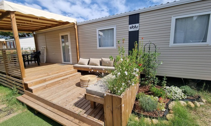 Saint-Nazaire House | Vacation Village SIBLU Mar Estang* - MobilHome 6-8 p EXCELLENCE range