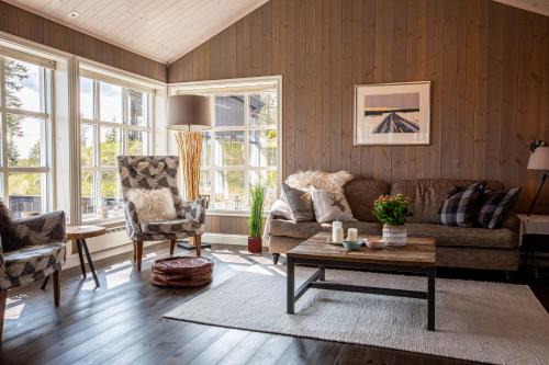 Nord-Aurdal House | Valdreshytte med peis Klassisk og lun stil