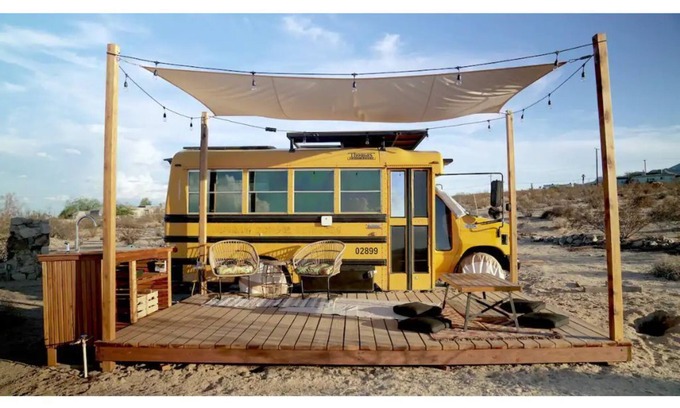 Twentynine Palms House | Vanlife Adventures in the COOL bus!