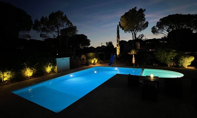 Vidauban House | VAR Maison Climatisée 10 Personnes 5 Chambres Piscine Terrain de Boules