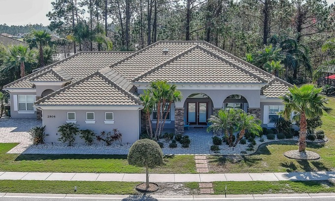 New Smyrna Beach House | Venetian Bay Luxury 4 Bedroom Estate Pool Beach Home Gated Golf Community