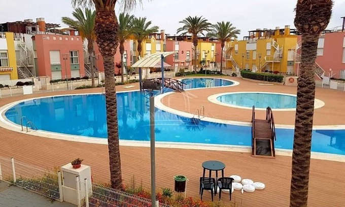 Puerto Rey Apartment | Vera-Playa Apt 1 Bedrooms 1-4 Guests Beach at 50m Wi-Fi Terrace Parking