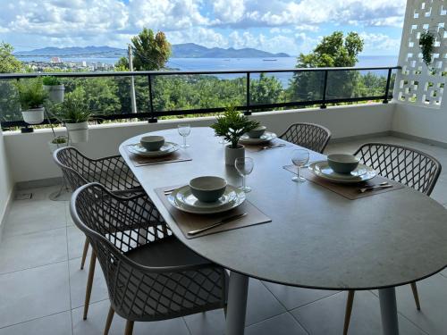 Schoelcher Apartment | Very nice view of the caribbean sea