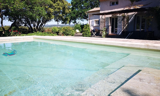 Saint-Siffret House | Very quiet property in lush greenery, not overlooked