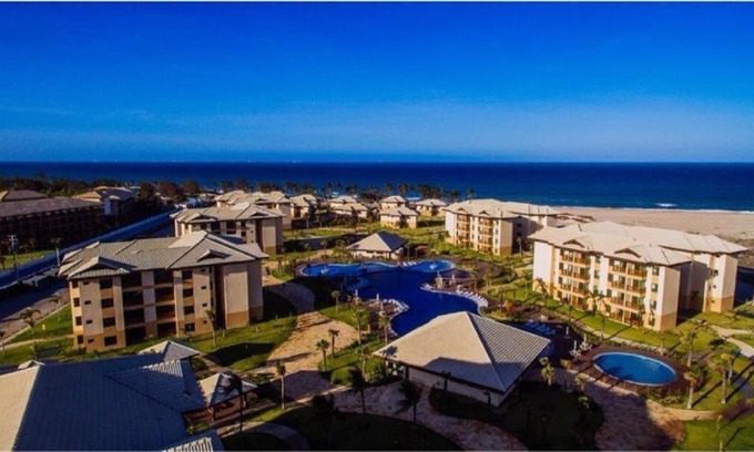 Pecém Apartment | VG Sun Cumbuco Resort a Beira Mar Nascente Sombra e Ventilação C1-207