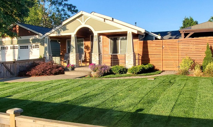 Brighton House | Vibrant 3BR Craftsman w/Patios & Fire Pits