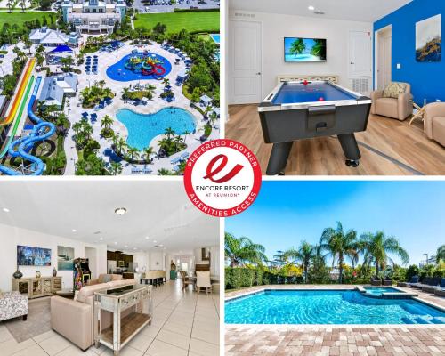 West Kissimmee House | Vibrant Home Near Disney With Private Pool, Waterpark And Resort Acces At Encore Resorts Reunion - 221Fl