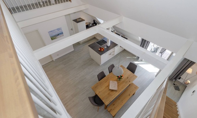 Alt Gaarz Apartment | Viel Charme zum Wohlfühlen auf Zwei Etagen - mit Balkon