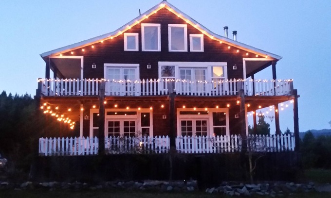 Blue Lake House | Views, Views, Views! Unique rustic mountain home overlooking Redwood Valley!