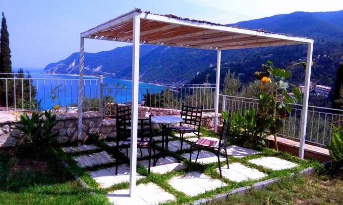 Agios Nikitas Apartment | Vila Deep Blue-apartment Selana sea view