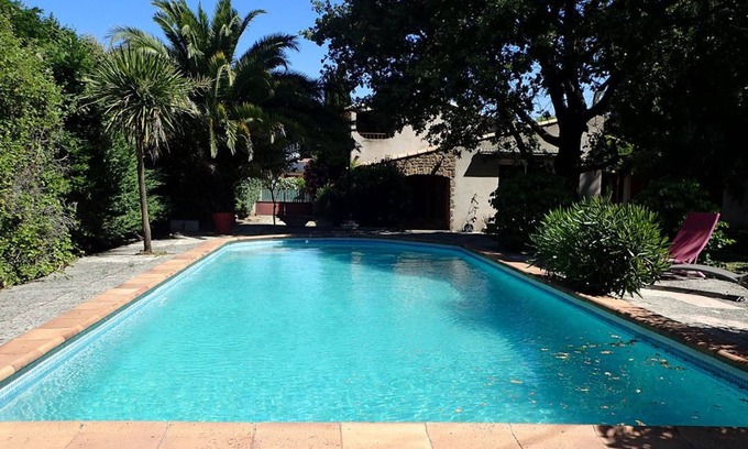 Bollene Villa | Villa 12p (8 ad max) with private pool. 1400 m2 of wooded grounds.