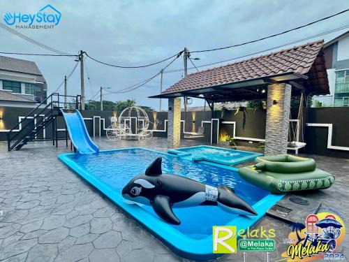 Malacca City House | Villa 20Pax4B3B PrivatePool/Karaok/Pooltable/BBQ