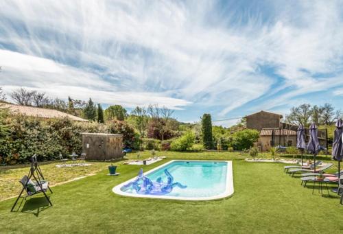 Saignon Villa | Villa 3 ch, 6/8p, avec piscine Luberon, Provence
