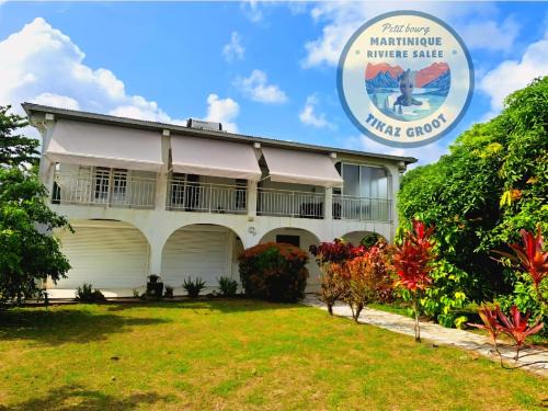 Petit Bourg House | Villa 4 P, 3 chambres, avec jardin Ti'kaz Groot